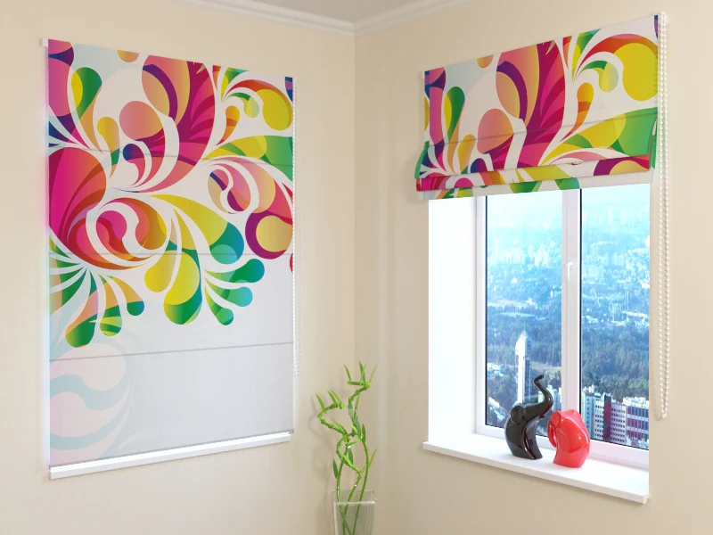 roman window blind