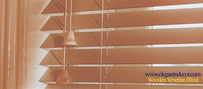 wooden blinds